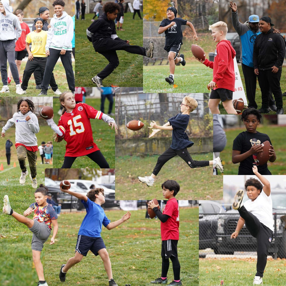PUNT, PASS and KICK 2025 collage